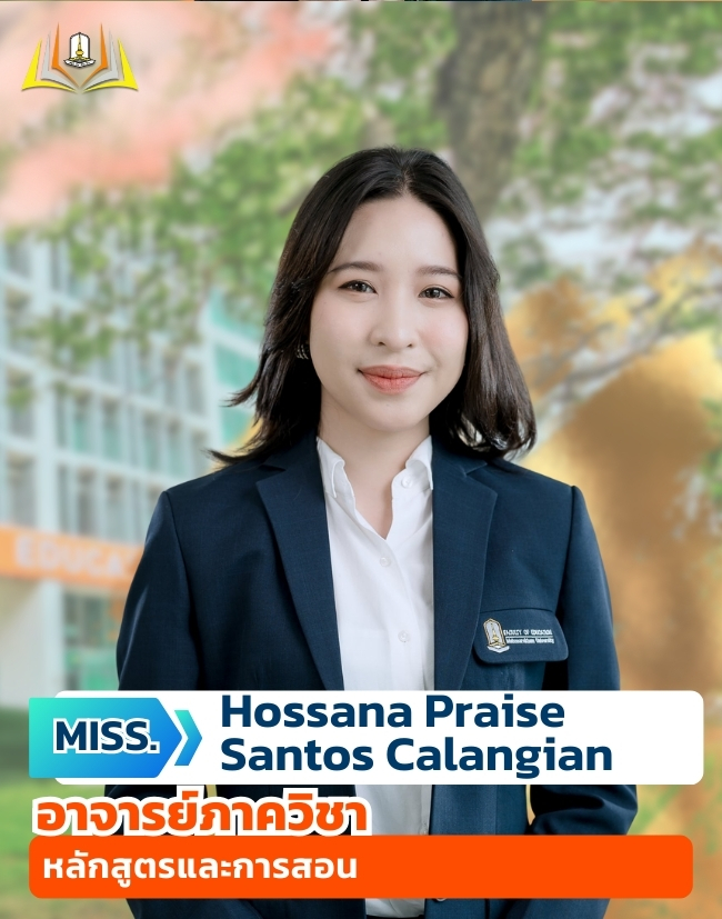 Miss.Hossana Praise Santos Calangian