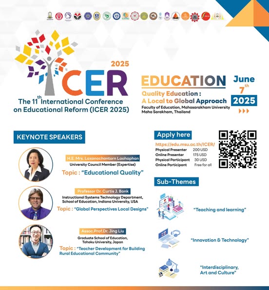 Call for Papers – The 11th International Conference on Educational Reform (ICER 2025)